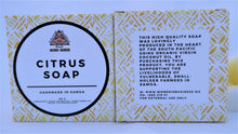 Load image into Gallery viewer, Organic Citrus Coconut Soap 30g/90grams