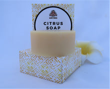 Load image into Gallery viewer, Organic Citrus Coconut Soap 30g/90grams