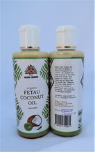 Load image into Gallery viewer, Organic Fetau (Candlenut) Infused Virgin Coconut Oil 115ml
