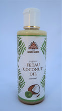 Load image into Gallery viewer, Organic Fetau (Candlenut) Infused Virgin Coconut Oil 115ml
