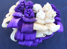 Load image into Gallery viewer, Traditional Island Garland Purple/Beige