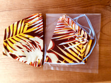 Load image into Gallery viewer, Cotton Face Covering in Tropical Print