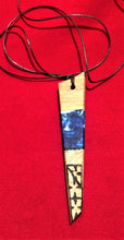 Load image into Gallery viewer, Pendant; Handcrafted with Wood Burned Designs