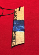 Load image into Gallery viewer, Pendant; Handcrafted with Wood Burned Designs
