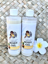 Load image into Gallery viewer, Pineapple Scented Organic Virgin Fiji Coconut Body Oil 12oz