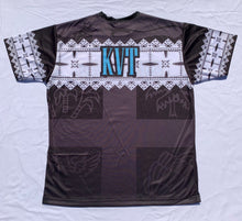 Load image into Gallery viewer, Fiji Rugby Fan T-Shirt Black - Viti Noqu Viti