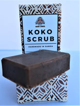 Load image into Gallery viewer, Organic Koko (Cacao) Scrub Soap 30g/90grams