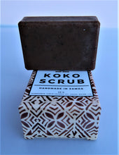 Load image into Gallery viewer, Organic Koko (Cacao) Scrub Soap 30g/90grams