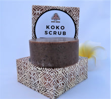 Load image into Gallery viewer, Organic Koko (Cacao) Scrub Soap 30g/90grams