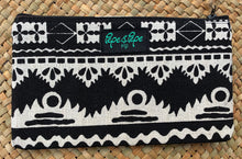 Load image into Gallery viewer, Makeup Travel Pouch Tapa Print