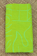Load image into Gallery viewer, Cotton Sarong (sulu/ie lavalava) Lime
