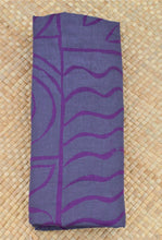 Load image into Gallery viewer, Cotton Sarong (sulu/ie lavalava) Grey/Purple
