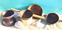 Load image into Gallery viewer, Bilo with Stand - Coconut Shell Cup with Base for Drinking Kava
