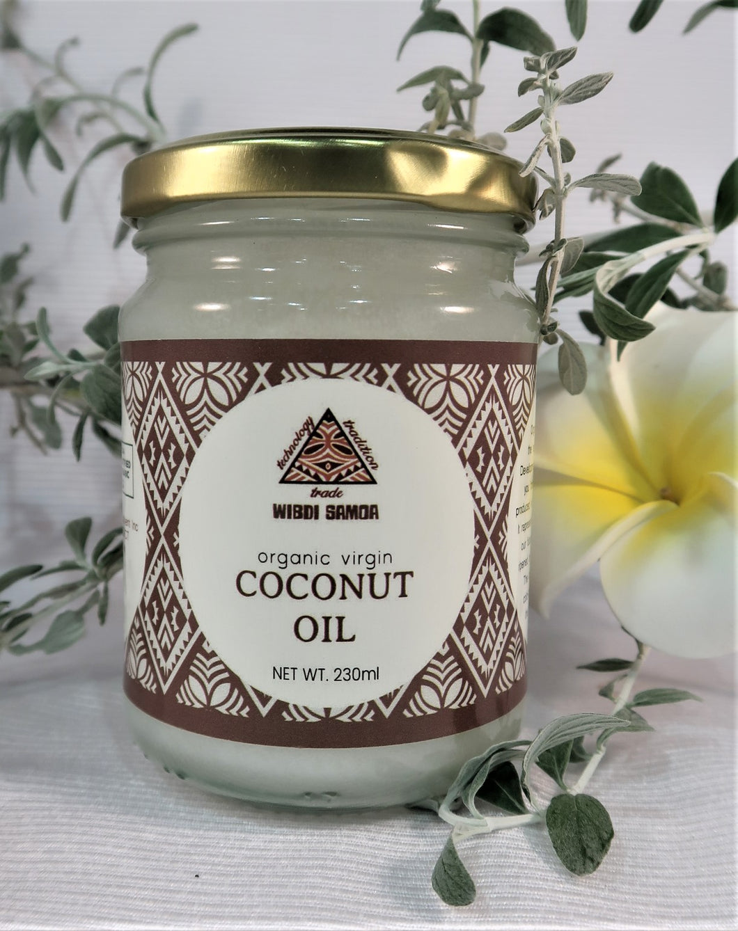 Organic Virgin Coconut Oil 230ml