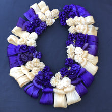 Load image into Gallery viewer, Traditional Island Garland Purple/Beige
