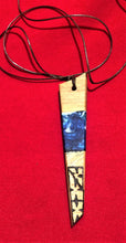 Load image into Gallery viewer, Pendant; Handcrafted with Wood Burned Designs
