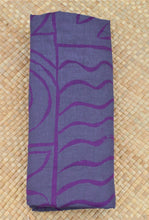Load image into Gallery viewer, Cotton Sarong (sulu/ie lavalava) Grey/Purple
