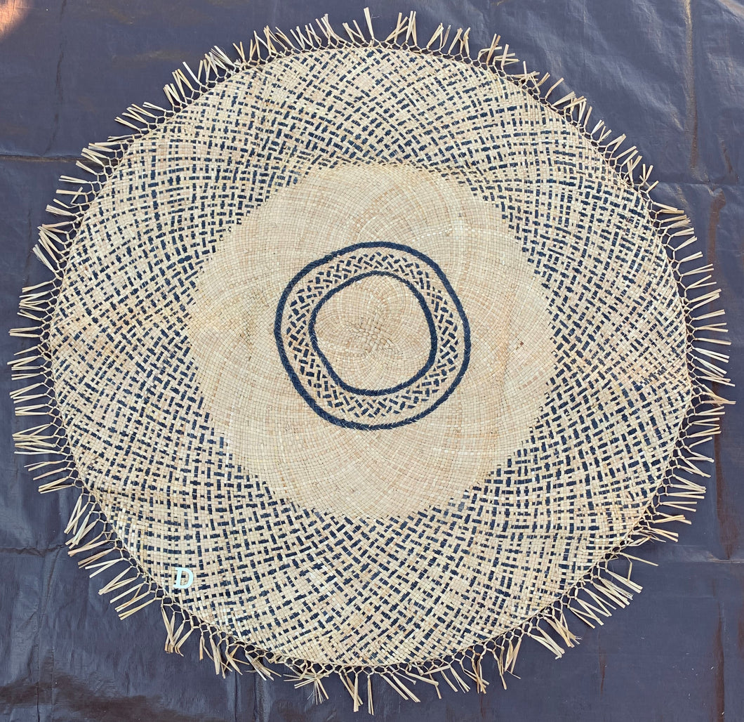 Fijian Kuta Round Mat